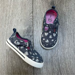 WONDER NATION VELCRO STRAP MARY JANE SHOES 6 TODDLER